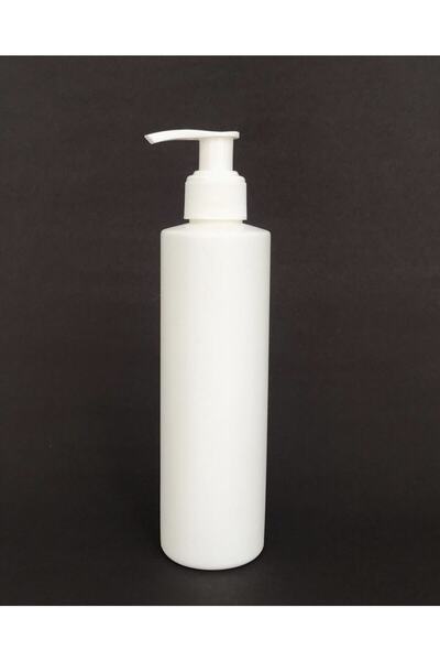 Dem Home Beyaz Polietilen El Kremi-losyon Için Boş Şişe 250 ml Plastik Şişe
