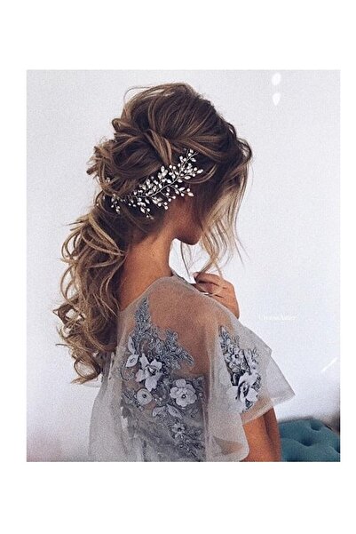 BBA TULLE STORE تاج الزفاف كريستال حجر تاج الزفاف إكسسوار شعر الزفاف، تاج الع...