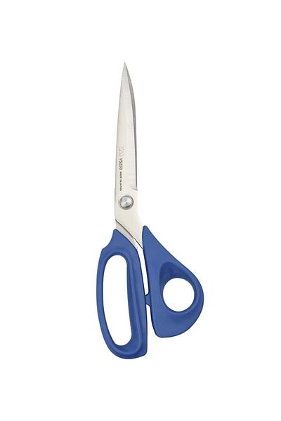Kai V5250 Sheathed Blue Plastic Handle Fabric Cutting Scissors 25 Cm