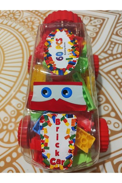 ACAR OYUNCAK 60 PIECES LEGO TiLTe WITH CAR