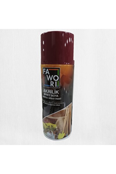 Fawori FAWORİ AKRİLİK SPREY BOYA 400 ML BORDO