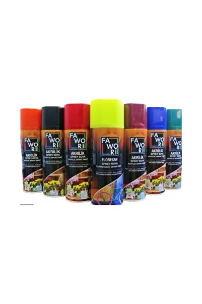 Fawori AKRİLİK SPREY BOYA 400 ML FUŞYA