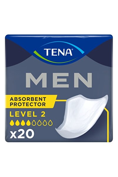 TENA Men Level-2, Erkek Mesane Pedi, 4 Damla, 20’li Paket