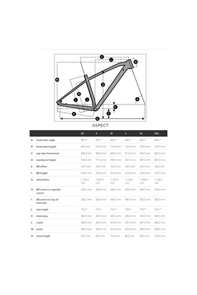 SCOTT Aspect 960 Yeni Tip Kadro Turuncu 29 Jant S Kadro