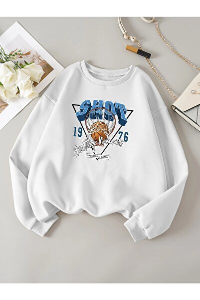 mercoledi Φούτερ SHOT Printed Crew Neck Unisex Oversize