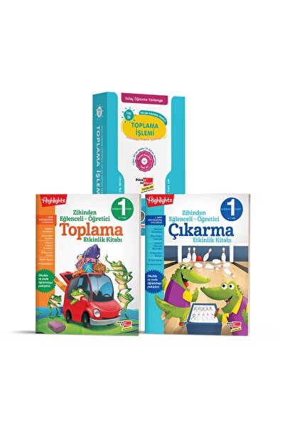 Dikkat Atölyesi Yayınları Kolay Öğrenme Yöntemiyle Toplama Çıkarma Etkinlikle...