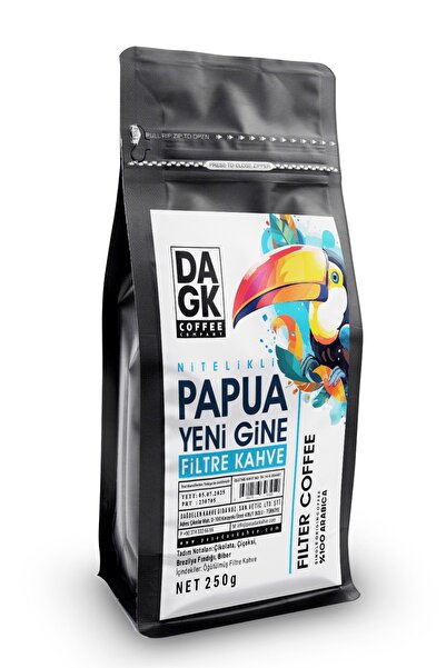 Dagk Papua Yeni Gine Filtre Kahve 250g (Öğütülmüş)