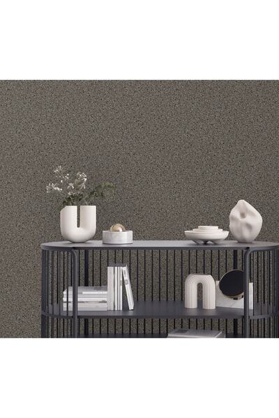 Adawall Roka 23110-5 Mantar Desenli Kabartmalı Modern Düz Sade Duvar Kağıdı