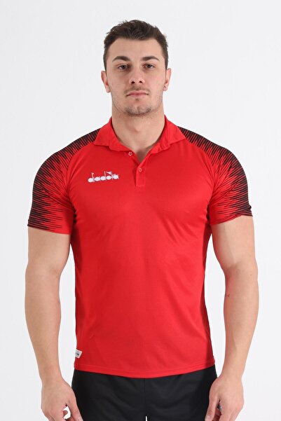 Diadora Ritim Kamp Polo T-Shirt Kırmızı