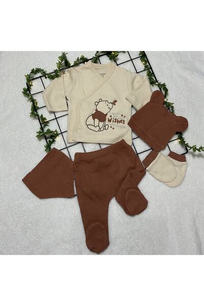 almini مجموعة الخروج من المستشفى لحديثي الولادة المكونة من 5 قطع من الوافل ال...