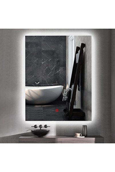 BUGUSAN 70x100(h) cm Buğu Çözücülü Ledli Banyo Aynası