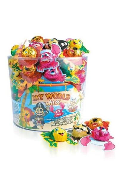 Elvan My World Mix 25 Adet Karışık Animals Hayvan Figürlü Hediyelik Pinyata Ç...