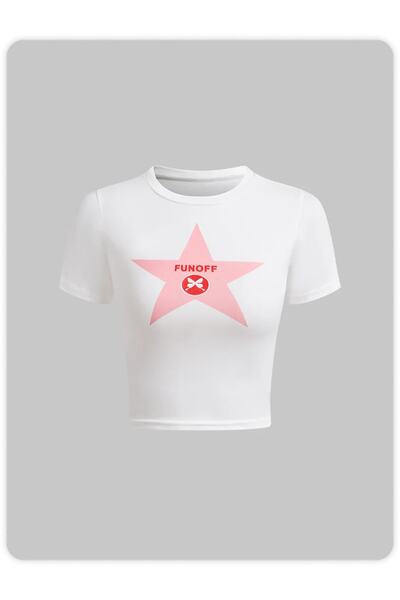 Jose Clothing ΓΥΝΑΙΚΕΙΑ ΕΚΠΤΩΜΕΝΗ ΣΤΟ ΣΩΜΑ ΚΟΝΤΟΜΑΝΙΚΗ CROP ΜΠΛΟΥΖΑ