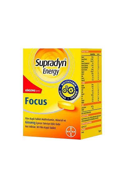 Supradyn Ginseng Focus - 30 Tablets