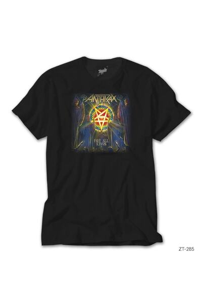 Z zepplin Черна тениска Anthrax