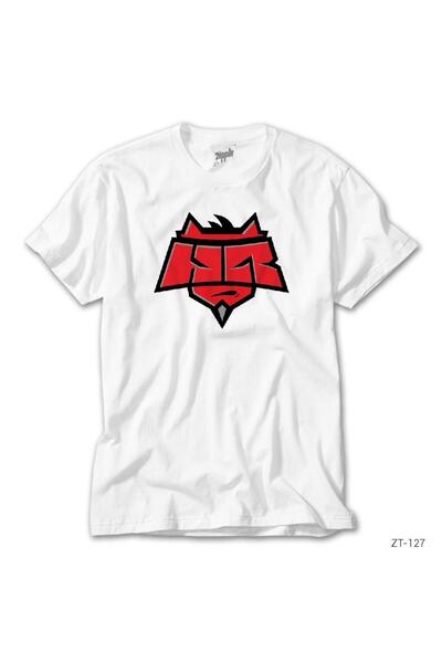 Z zepplin تي شيرت أبيض لفريق CSGO Hell Raisers
