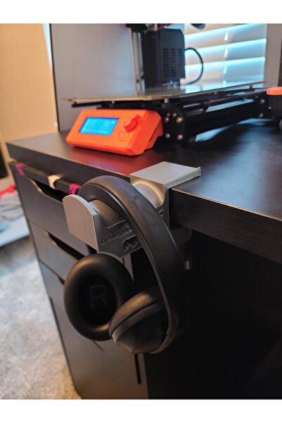 MVZhobbylife حامل سماعة رأس برغي قابل للضغط على حافة المكتب