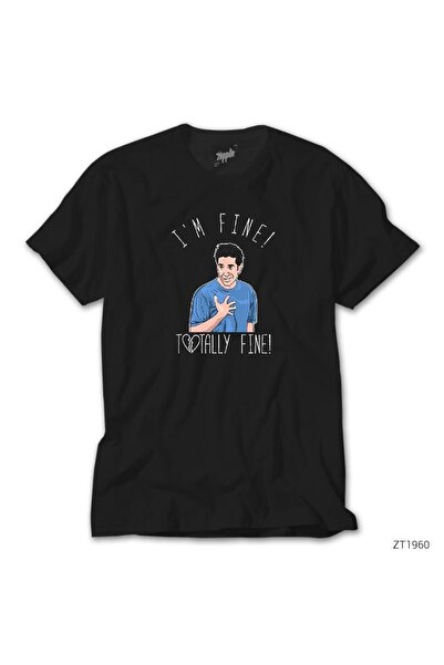 Z zepplin Friends Ross nu este bine Tricou negru