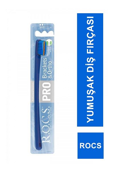 Rocss Blue rocs Pro Ortho&bracket Toothbrush