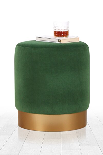 Lorencehome Zümrüt Yeşili Memfis Puf Zümrüt Yeşili Ty7885