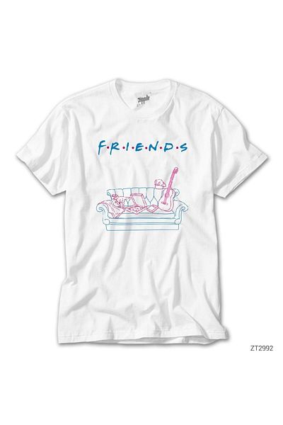 Z zepplin Λευκό μπλουζάκι Friends Home