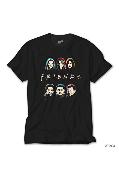 Z zepplin Tricou negru Friends Hope