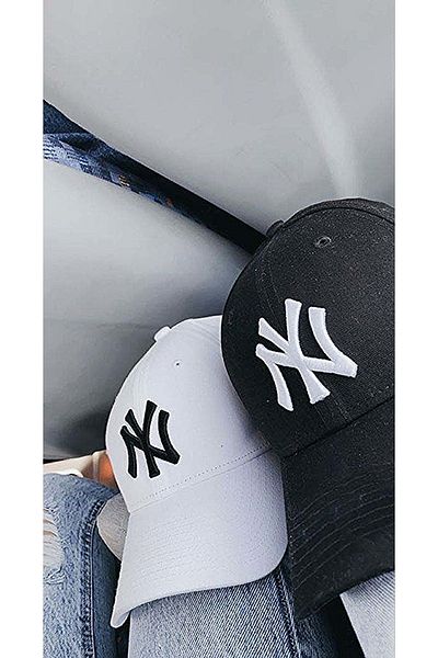 Eke Tekstil Унисекс бейзболна шапка от 2 части Ny New York
