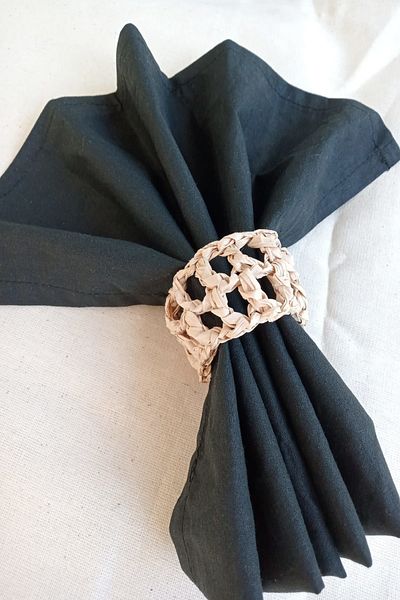 Emtory Home 6 Αυθεντικά δαχτυλίδια χαρτοπετσέτας από χαρτί