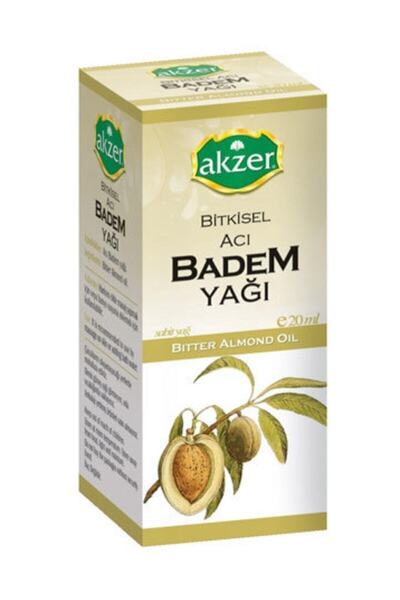 Akzer Acı Badem Yağı 20 Cc