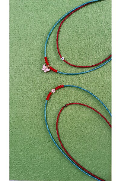 Çiğdem Tuhafiye Double Necklace Set