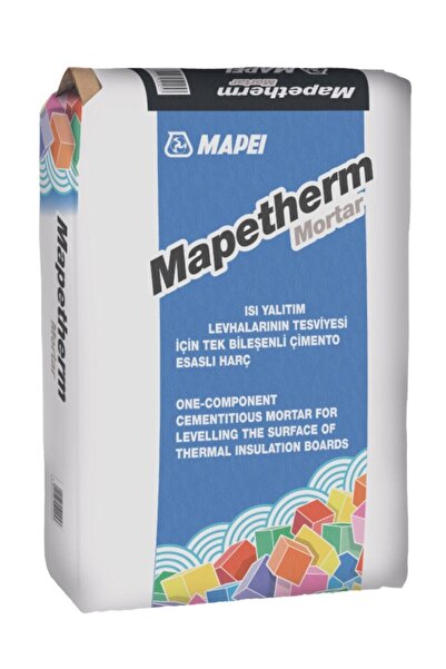 MAPEI MAPETHERM MORTAR Mantolama İçin Çimento Esaslı Sıva