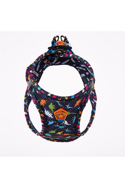 Pawstar Dino Air-Mesh Cat Dog Chest Collar - Small
