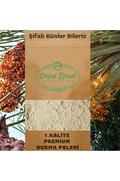 doğal efendi şifalı bitkiler baharat kuruyemiş Doğal Efendi Hurma Poleni (PRE...