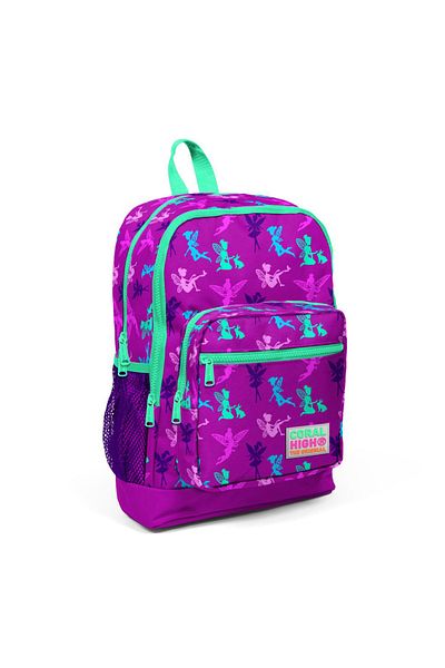 Yaygan Coral High Kids Dark Pink Four Compartment School Backpack 23109