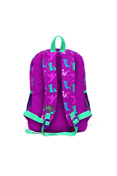 Yaygan Coral High Kids Dark Pink Four Compartment School Backpack 23109