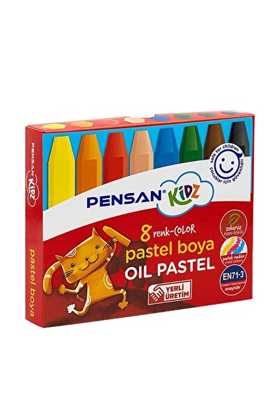 Pensan Kidz Pastel Paint 8 Colors New Product