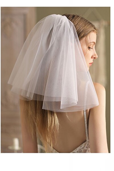 bba new trend JEDNOSTAVAN VEIL DVOSTRUKI SLOJ SVADOBNI VEIL VUATE, SVADOBNA K...