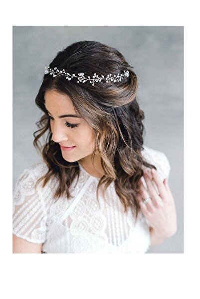bba new trend PEARLED BRIDAL CROWN Bridal Hair Accessory, Bridal Hairpin Brid...