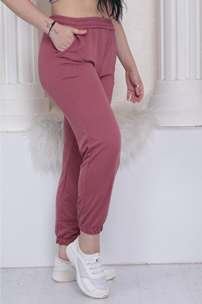 Tight Lady Γυναικεία Dusty Rose Summer Elastic Leg Classic αθλητική φόρμα