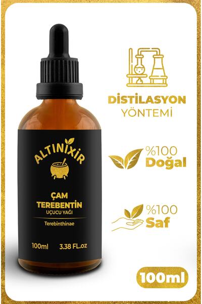 ALTINİXİR Pine Turpentine Essential Oil 100ml