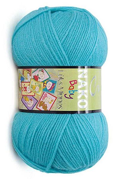 NAKO Luxury Minnosh 100 Grams - 1 Piece 3323 Turquoise