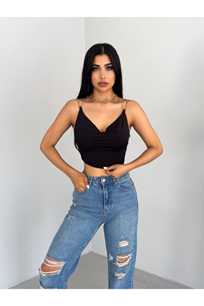 QUTTA Γυναικεία μπλούζα με λουράκι Buzzy Crop