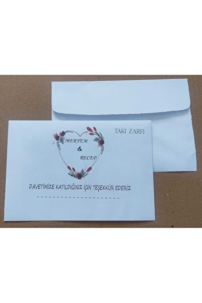 ART HEDİYE Іменні 60 штук весільних, заручинних, хани, конвертів для грошей 1...