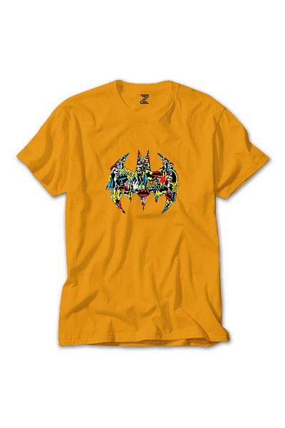 Z zepplin Κίτρινο T-shirt με λογότυπο Batgirl