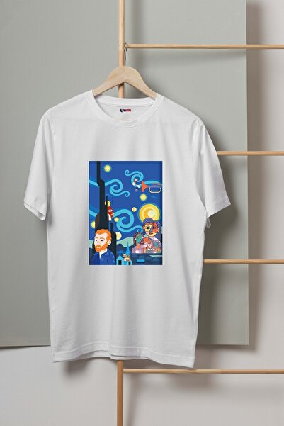 HOBİMOBİ Ženska majica sa printom Van Gogh Dream Design