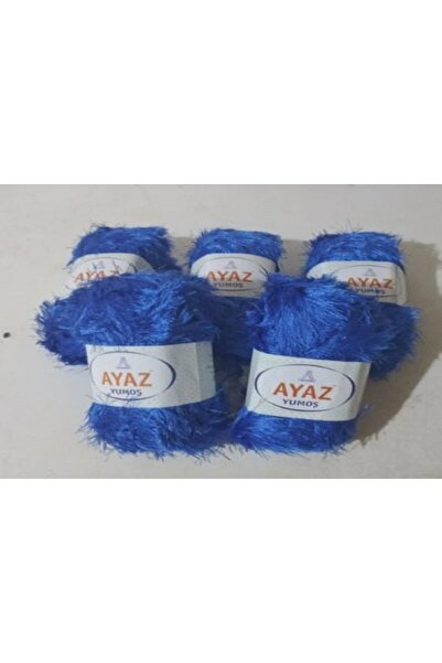 Ayaz YUMOŞ ŞAKKALLI İP MAVİ 5 ADET COLAR : 1397