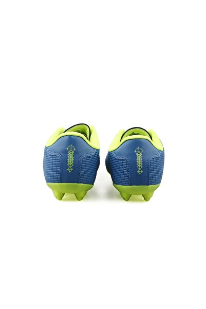 Jump 28223 C Indigo Neon Green Men's Turf Football Shoes 28223-C-INDIGO-NEON-GREEN Blue