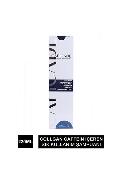 Capicade 220 Ml Collagen Shampoo - Frequent Use