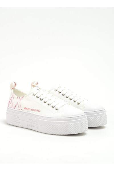 Armani Exchange Beyaz Kadın Sneaker XDX115XV695S606