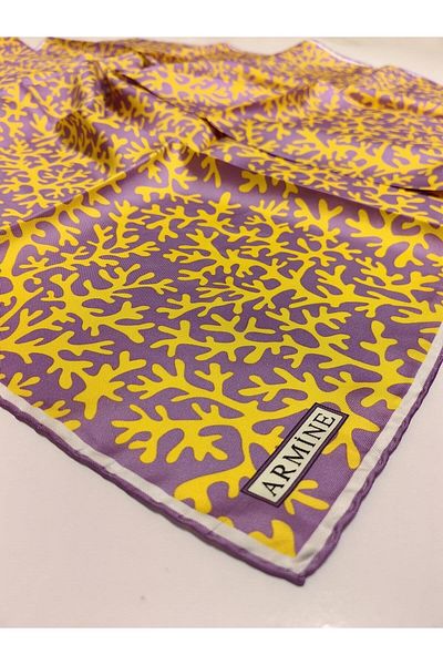 Armine Eșarfă din mătase ARMİNE TWILL SERIA NOSTALGIA 8973D02-42